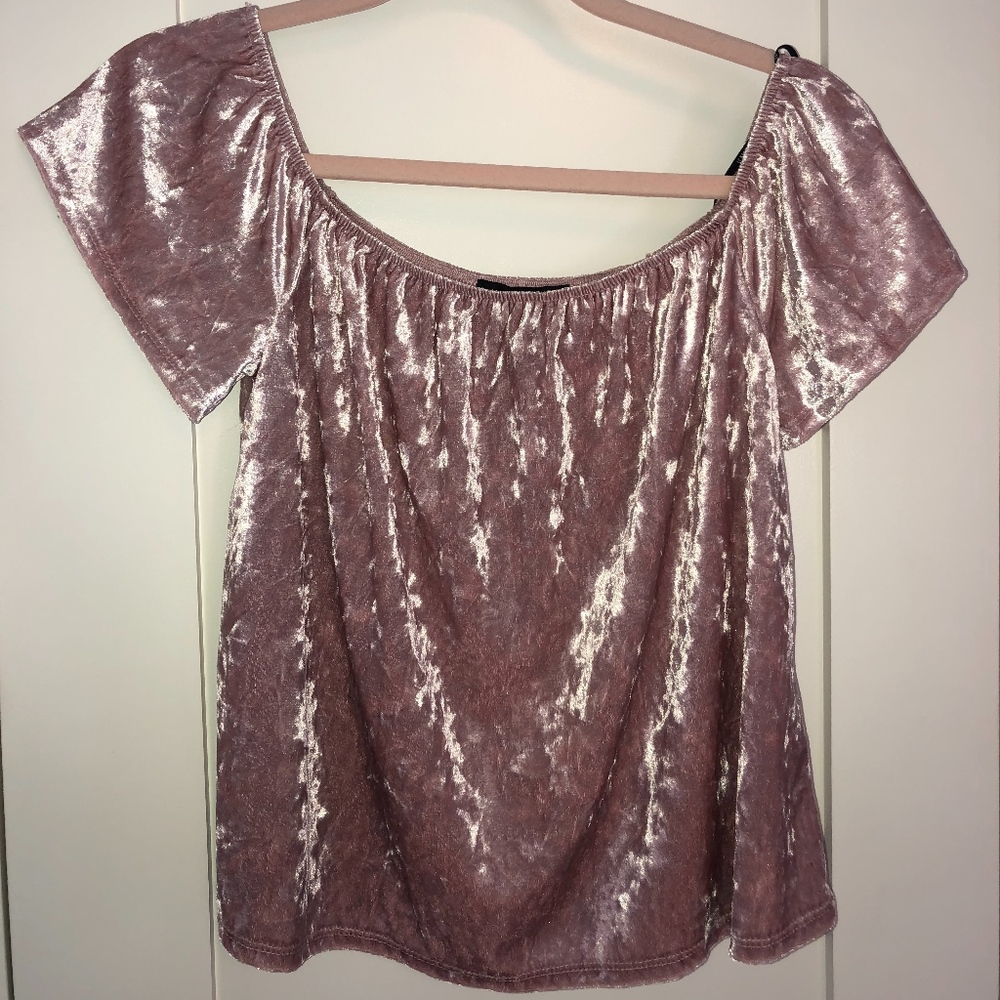 Forever 21 Off the Shoulder Shirt